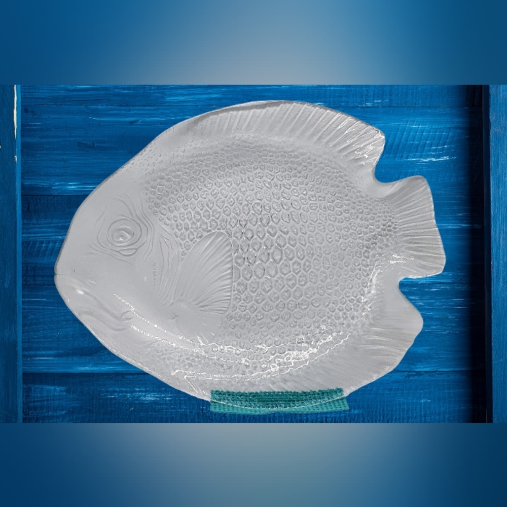 Arcoroc France Arcopal Fish Large 16" Serving Platter